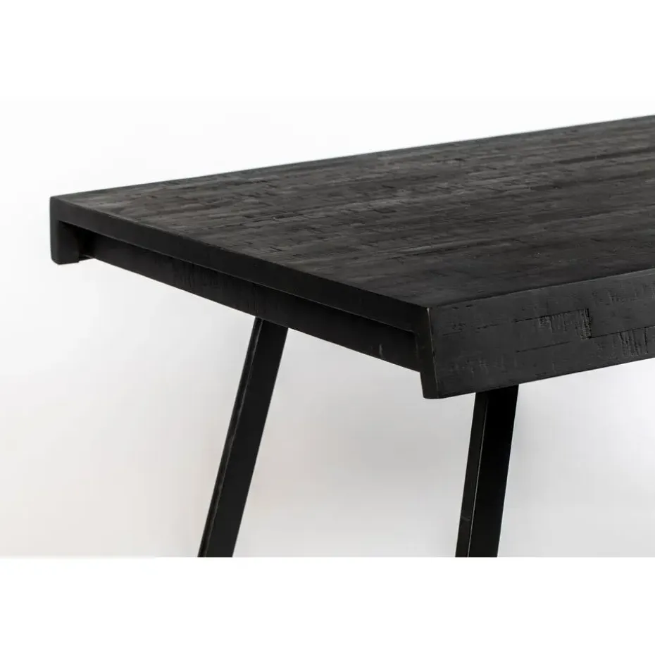 Housecraft Suri Eettafel Hout 160x78 Zwart