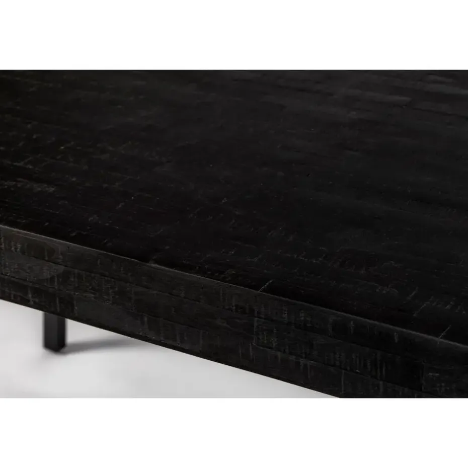 Housecraft Suri Eettafel Hout 160x78 Zwart