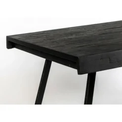 Housecraft Suri Eettafel Hout 200x90 Zwart