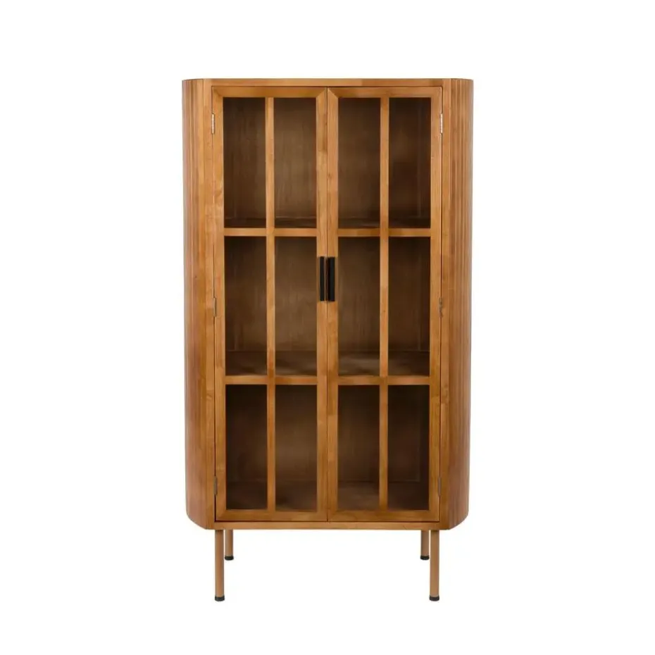 Housecraft Yaz Kast Hoog Hout - Bruin