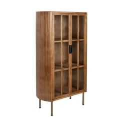 Housecraft Yaz Kast Hoog Hout - Bruin