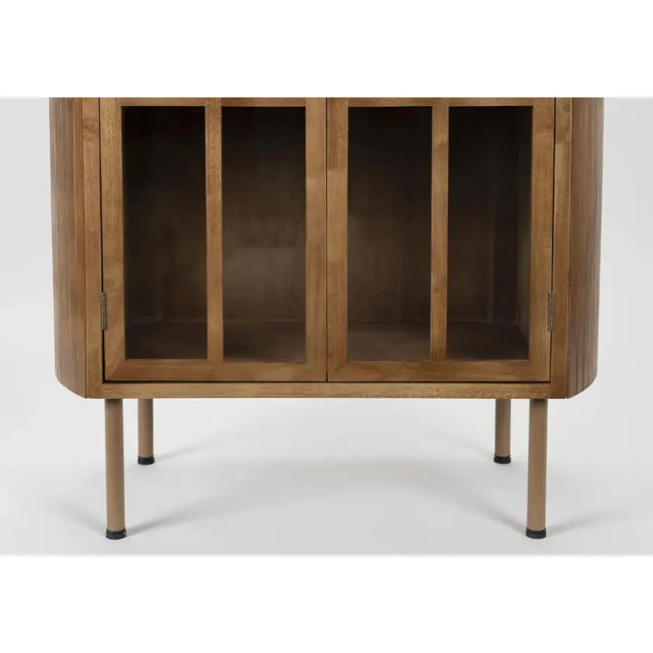 Housecraft Yaz Kast Hoog Hout - Bruin