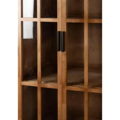Housecraft Yaz Kast Hoog Hout - Bruin