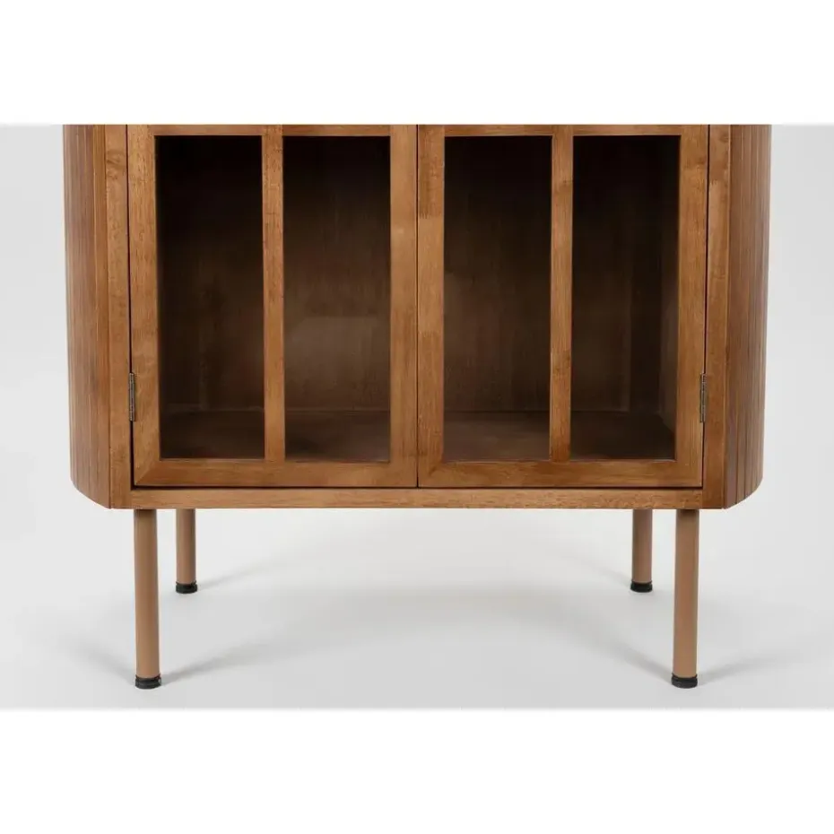Housecraft Yaz Kast Hoog Hout - Bruin
