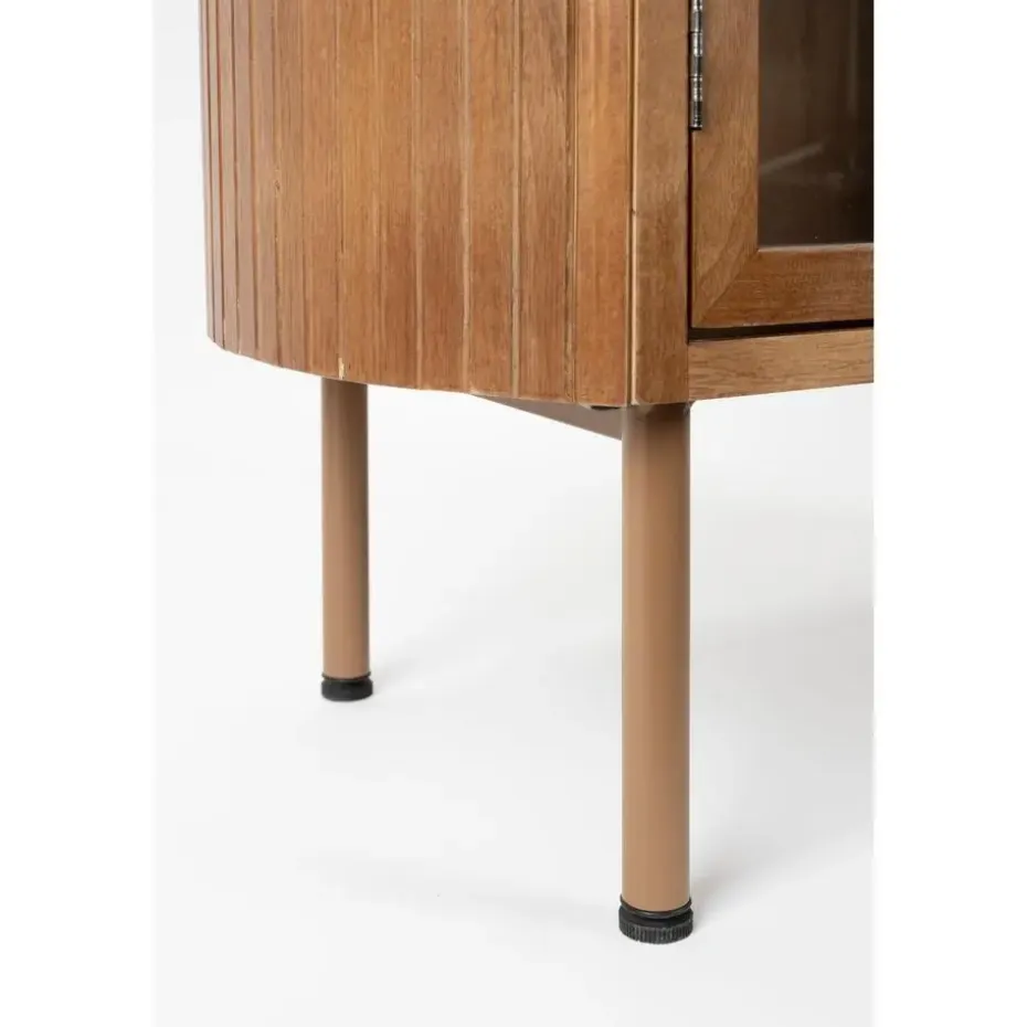 Housecraft Yaz Kast Hoog Hout - Bruin