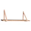 Housenordic Wandplank Forno - 120 x 20 cm - Bruin