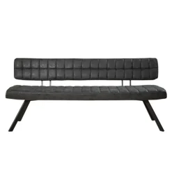 Hoyz - Eetkamerbank 180 cm - Kunstleer - 4 Personen