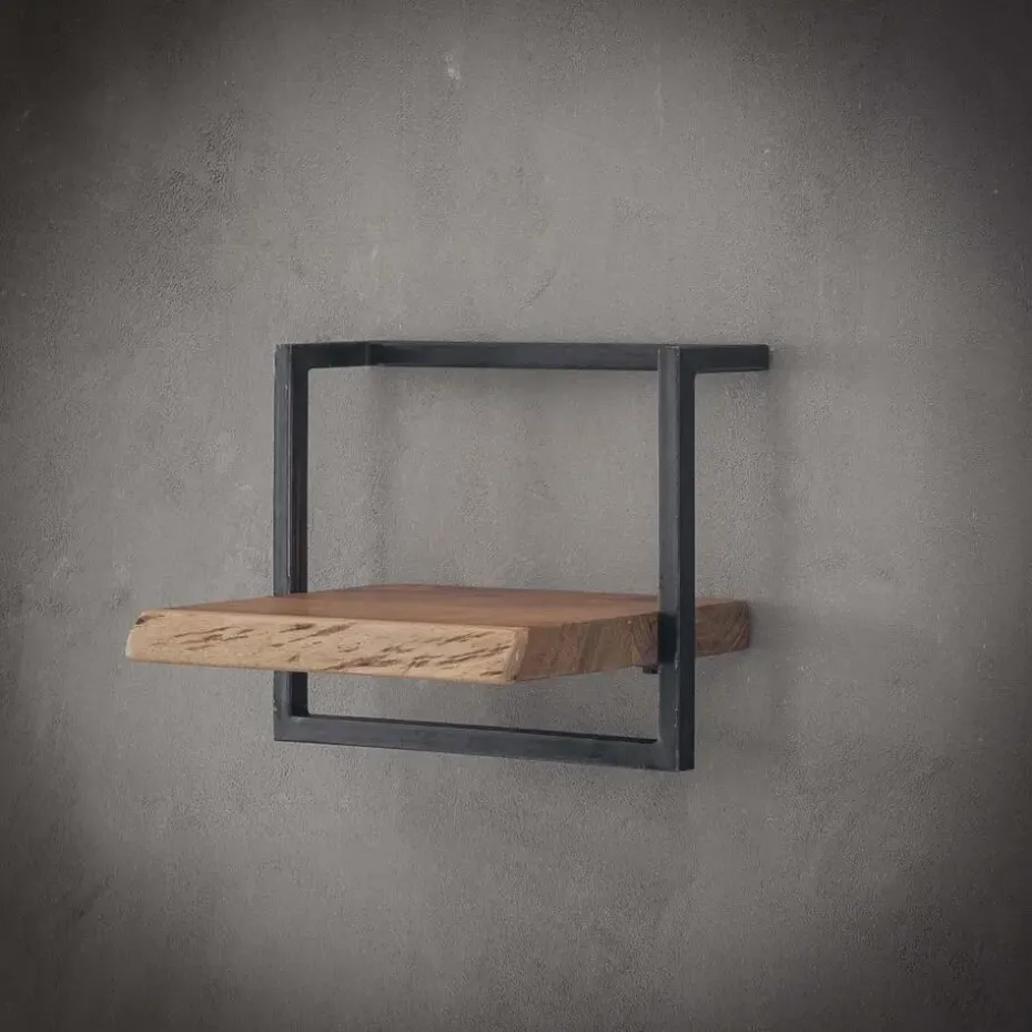 Hoyz - Wandplank Edge - 40cm - Acaciahout