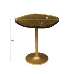 Hoyz Collection - Bijzettafel Eclipse S - Goud Antiek Finish