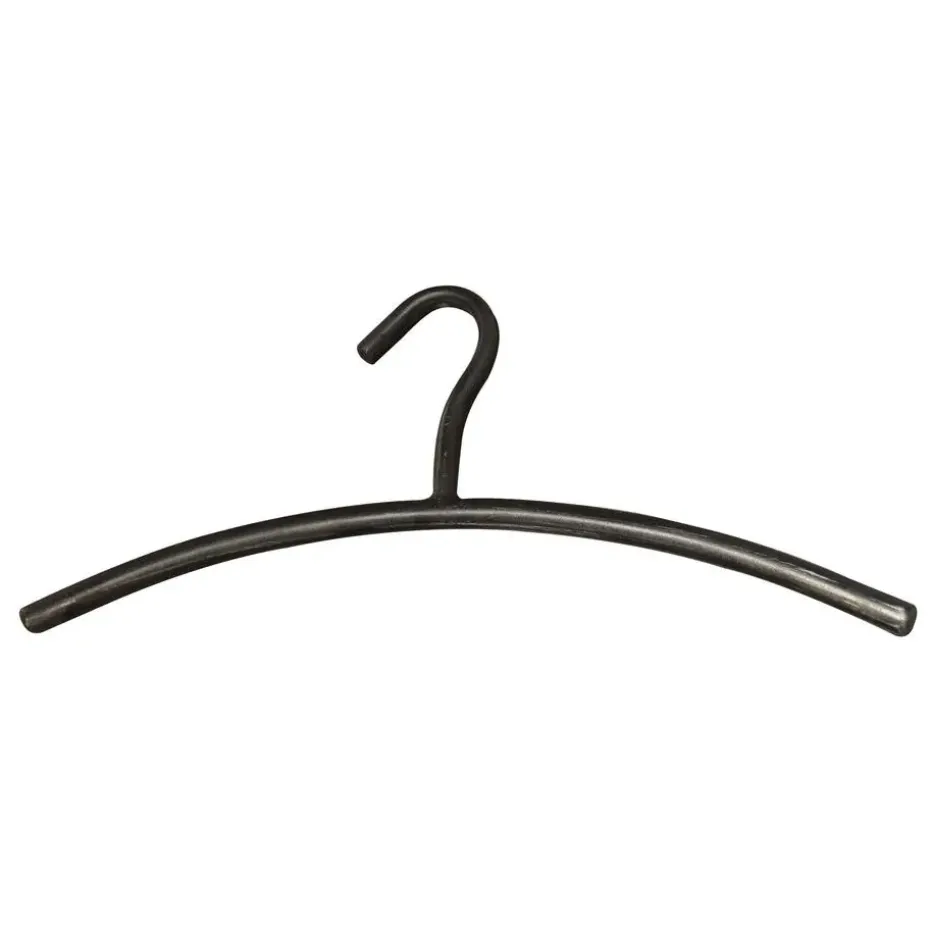 Hoyz Collection - Garderobehanger Ronde Buis - Gun Metal - 6 Stuks