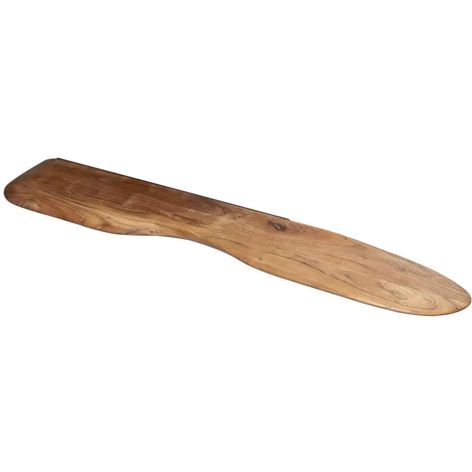 Hoyz Collection - Wandplank 120cm Organic - Massief Acacia Naturel