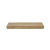 Hoyz Collection - Wandplank Sleek 118cm - Massief Mango Zandkleur