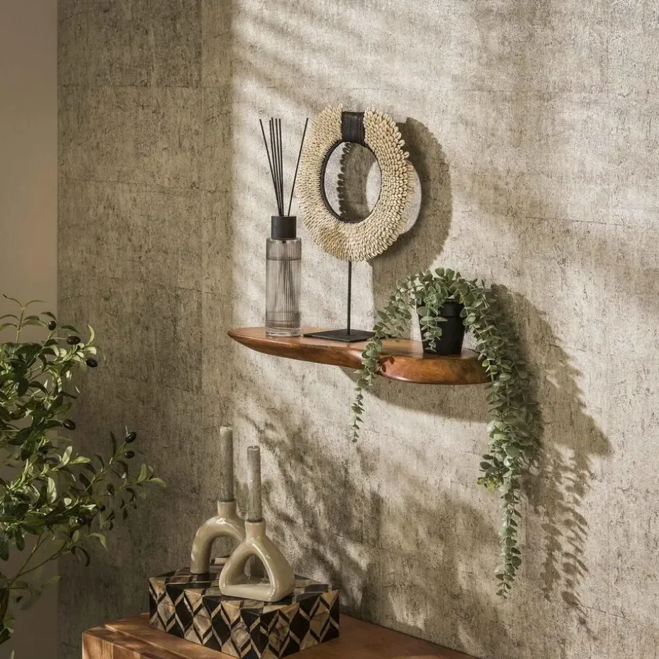 Hoyz Collection - Wandplank 90cm Organic - Massief Acacia Naturel
