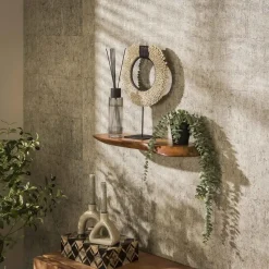 Hoyz Collection - Wandplank 60cm Organic - Massief Acacia Naturel