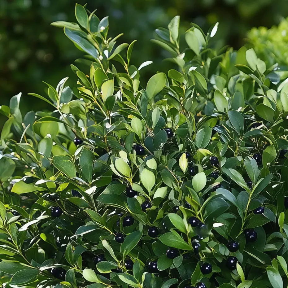 Hulsthaag - Set van 12 - Ilex crenata 'Jenny' - Hoogte 10-20cm - ⌀9cm