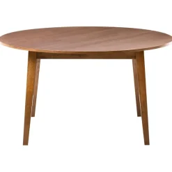HUNTLEY - Eettafel - Donkerhout - 140 cm - MDF