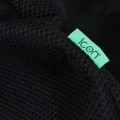 icon - Dalton Zitzak Fauteuil met Poef - Gaming - Zwart