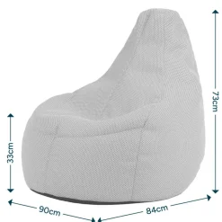 icon - Dalton Zitzak Fauteuil - Gaming - Roze