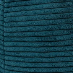 icon - Natalia Kinderzitzak Stoel met Poef - Ribfluweel - Blauwgroen