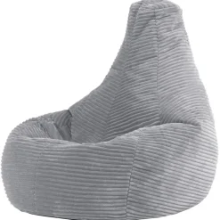 icon Kinderzitzakken Dalton - Corduroy Zitzak - Grijs