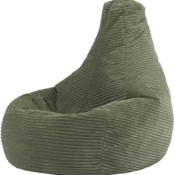 icon Kinderzitzakken Dalton - Corduroy Zitzak - Saliegroen