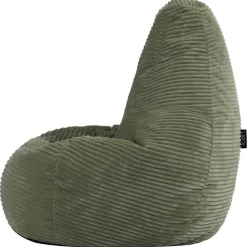 icon Kinderzitzakken Dalton - Corduroy Zitzak - Saliegroen