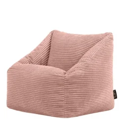 icon Kinderzitzakken Morgan - Corduroy Zitzak met Vulling - Oud roze
