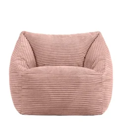 icon Kinderzitzakken Morgan - Corduroy Zitzak met Vulling - Oud roze
