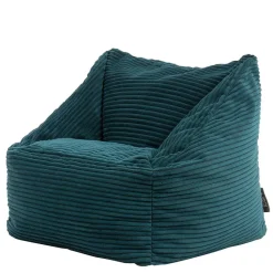 icon Kinderzitzakken Morgan - Corduroy Zitzak met Vulling - Blauwgroen