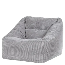 icon Zitzack Natalia - Corduroy Zitzakfauteuil - Grijs