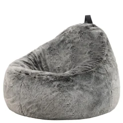 icon Zitzak Cocoon - Zitzak van Imitatiebont - Poolwolf