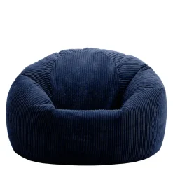 icon Zitzak Kingston - Corduroy Zitzak Volwassenen - Marineblauw