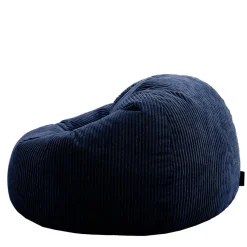 icon Zitzak Kingston - Corduroy Zitzak Volwassenen - Marineblauw