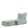 icon Zitzak Lounger en Poef Dolce - Zitzak Buiten - Saliegroen