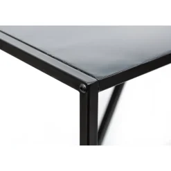 Industriële zwarte metalen consolestijl