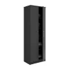 Interiax Kledingkast 'Amelie' - Antraciet - 2 Deurs - 180x80x40 cm