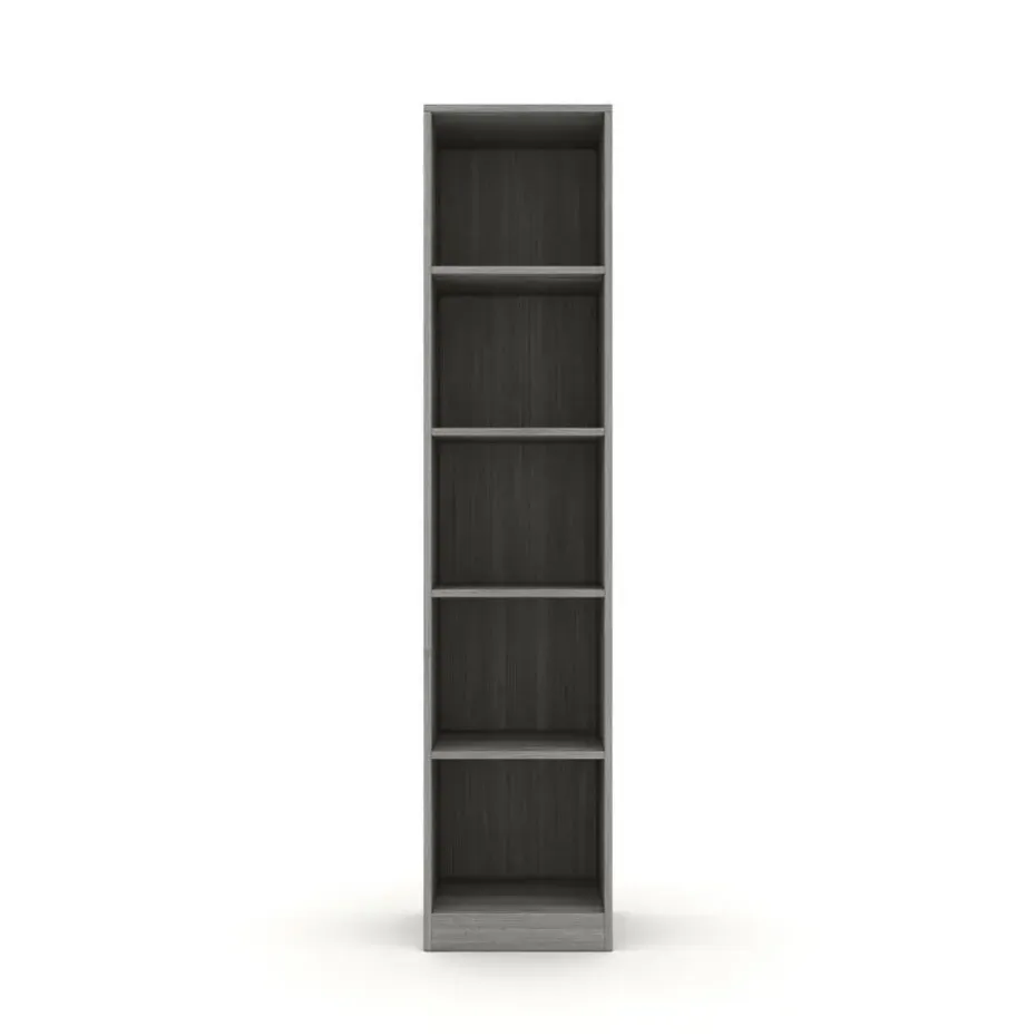 Interiax Kledingkast 'Mila' - Grijze Eik - 1 Deurs - 180x40x42 cm