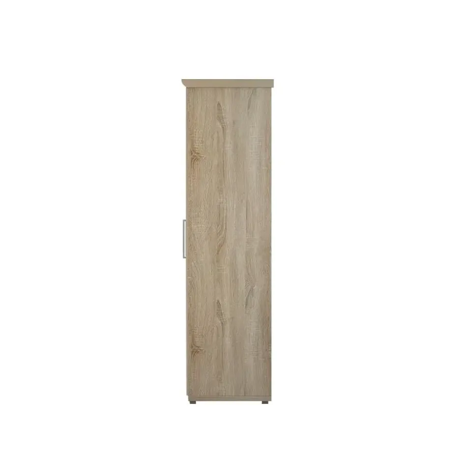 Interiax Kledingkast 'Mila' - Sonoma Eik - 2 Deurs - 183x80x52cm