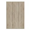 Interiax Kledingkast 'Mila' - Sonoma Eik - 3 Deurs - 180x120x42 cm
