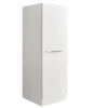 Interiax WASHWALL 'Mary' Wasmachine Opbergkast Wit - 162x50x67.5 cm