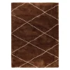 Interieur05 berber vloerkleed Nea roest/creme - 190 x 135 cm