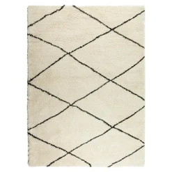 Interieur05 berber vloerkleed Nea wit/zwart - 230 x 160 cm
