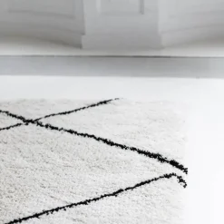 Interieur05 berber vloerkleed Nea wit/zwart - 230 x 160 cm