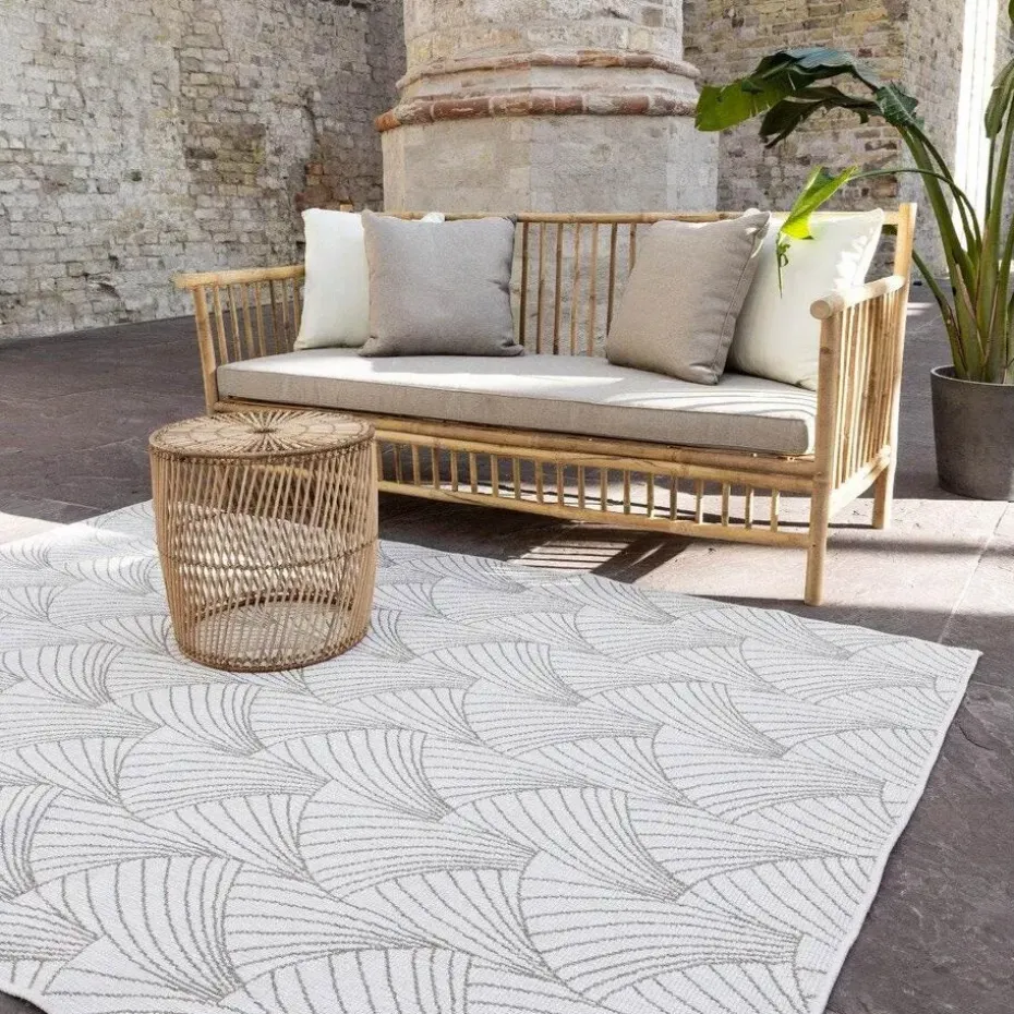 Interieur05 Buitenkleed Deco bruin/grijs - 230 x 160 cm