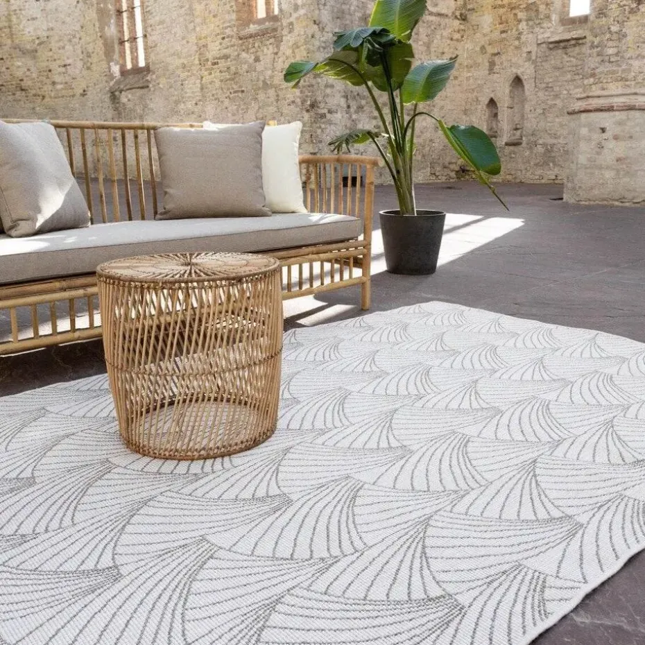Interieur05 Buitenkleed Deco bruin/grijs - 230 x 160 cm