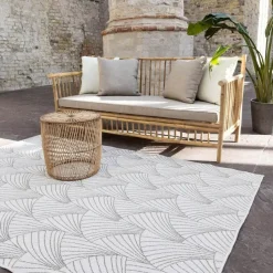 Interieur05 Buitenkleed Deco bruin/grijs - 290 x 200 cm