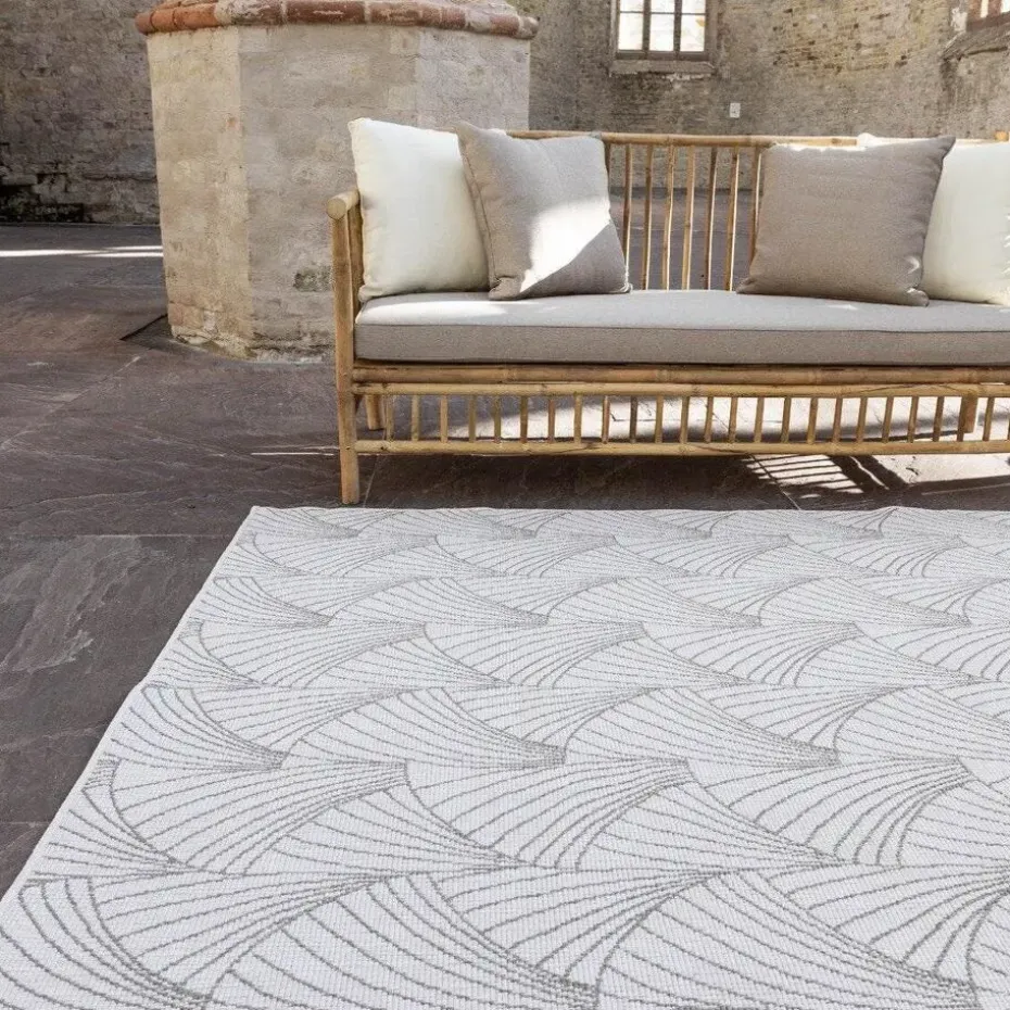 Interieur05 Buitenkleed Deco bruin/grijs - 290 x 200 cm