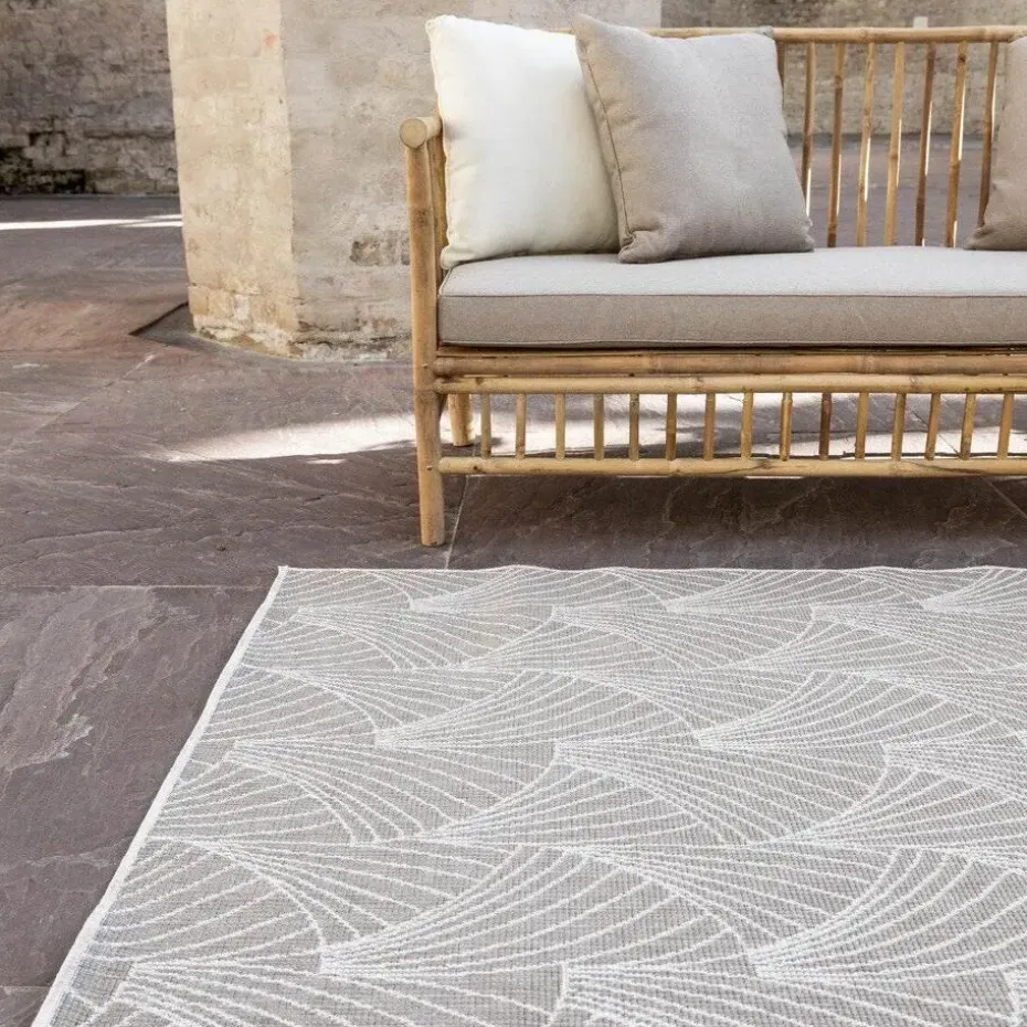 Interieur05 Buitenkleed Deco bruin/grijs - 290 x 200 cm