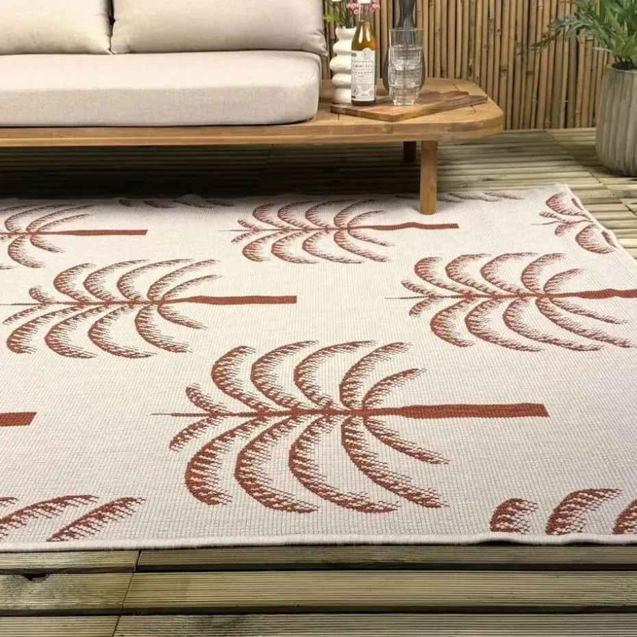 Interieur05 buitenkleed roest Oase - 290 x 200 cm