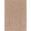 Interieur05 buitenkleed Stone bruin - 230 x 160 cm